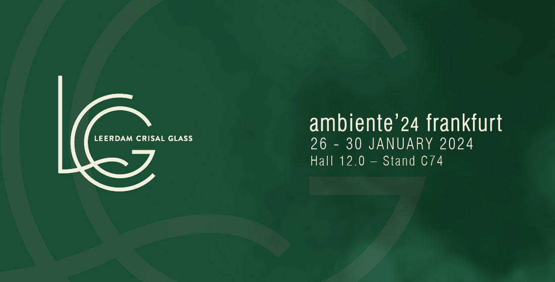 Leerdam Crisal Glass at AMBIENTE 2024